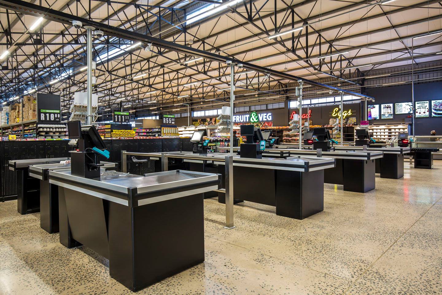 Shopfitter supplier of checkout counters