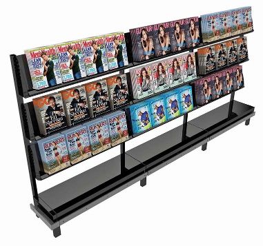 Magazine Shelf Display Units